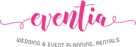 Logo Eventia - plánovanie svadieb a požičovňa