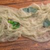 Behúň/runner na stôl v sage green farbe – prenájom svadobnej výzdoby, Obrusy, štóly, látky
